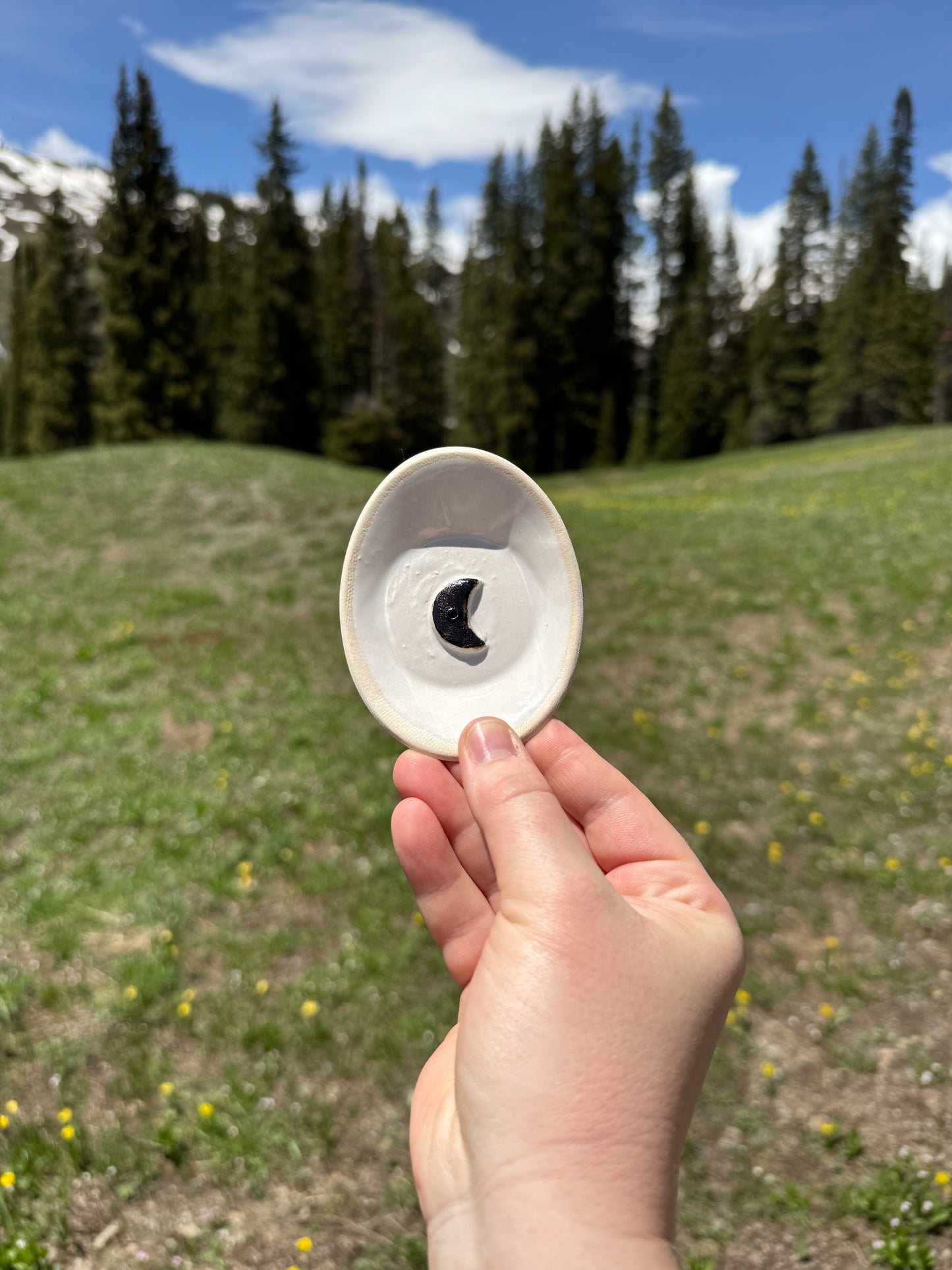 Moon Incense Holder